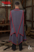 Load image into Gallery viewer, Dungeons &amp; Dragons Sorcerer Cape Gray/Red
