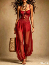 Load image into Gallery viewer, Women's Camisole Strap Loose Wide-Leg Jumpsuit | Casual Everyday Jumpsuit in 5 Colors
