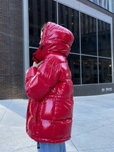 Load image into Gallery viewer, Gia Laqué Premium Down Hooded Jacket
