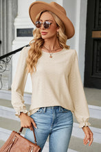 Load image into Gallery viewer, 🌸 Round Neck Flounce Sleeve T-Shirt

