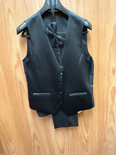 Load image into Gallery viewer, Moda Color Exclusive Black Diamond/Geometric Print Slim Fit Turkish 3-Piece Suit/Tuxedo
