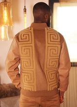 Load image into Gallery viewer, M4338 Adonis Wool Varsity Jacket - Khaki
