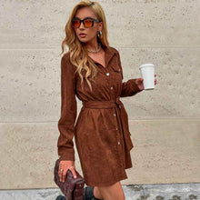 Load image into Gallery viewer, European Loose Casual : Long-Sleeve Dress
