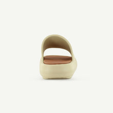 Load image into Gallery viewer, ST. TROPEZ: PLATFORM SLIDE - TAN
