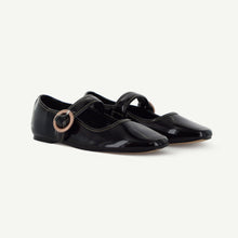 Load image into Gallery viewer, MARIANA: FLAT MARY JANE - BLACK
