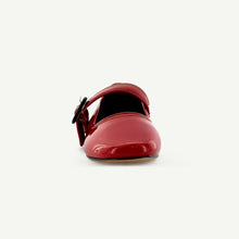 Load image into Gallery viewer, MARIANA: FLAT MARY JANE - RED
