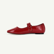 Load image into Gallery viewer, MARIANA: FLAT MARY JANE - RED
