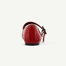 Load image into Gallery viewer, MARIANA: FLAT MARY JANE - RED

