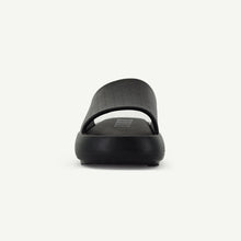 Load image into Gallery viewer, ST. TROPEZ: PLATFORM SLIDE - BLACK
