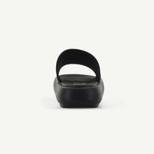 Load image into Gallery viewer, ST. TROPEZ: PLATFORM SLIDE - BLACK
