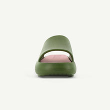 Load image into Gallery viewer, ST. TROPEZ: PLATFORM SLIDE - OLIVE

