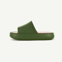 Load image into Gallery viewer, ST. TROPEZ: PLATFORM SLIDE - OLIVE
