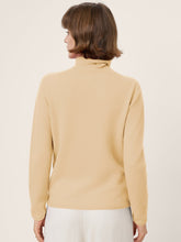 Load image into Gallery viewer, Premium Cashmere Blend Hand-Finished Seamless Turtleneck Knit Top TOVE
