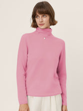 Load image into Gallery viewer, Premium Cashmere Blend Hand-Finished Seamless Turtleneck Knit Top TOVE
