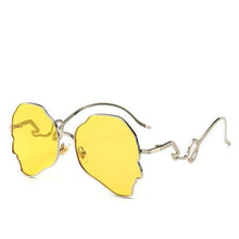 Load image into Gallery viewer, Eccentric Wavy Frame Sunglasses
