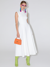 Load image into Gallery viewer, Elegant Sleeveless High-Waist A-Line Dress For Women, Upper West Side, BYMANYC New York.
