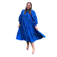 Load image into Gallery viewer, Swuun Sapphire Blue Ethereal Dress
