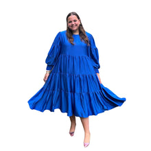 Load image into Gallery viewer, Swuun Sapphire Blue Ethereal Dress
