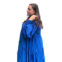 Load image into Gallery viewer, Swuun Sapphire Blue Ethereal Dress
