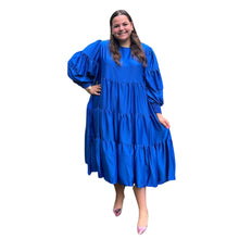 Load image into Gallery viewer, Swuun Sapphire Blue Ethereal Dress
