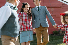 Load image into Gallery viewer, Green Velvet Darling Hair Bow
