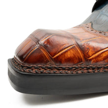 Load image into Gallery viewer, Exotic Crocodile Leather Derby Shoes
