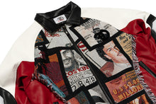 Load image into Gallery viewer, F1028 Narco 8 Ball Varsity Jacket - Red
