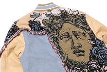 Load image into Gallery viewer, F1034 Cashay Varsity Jacket - Blue
