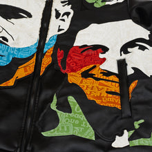 Load image into Gallery viewer, F1037 EL JEFE Vegan Leather Jacket - Black
