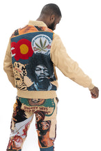 Load image into Gallery viewer, F1059 BLOW Wool Varsity Jacket - Khaki
