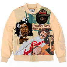 Load image into Gallery viewer, F1059 BLOW Wool Varsity Jacket - Khaki
