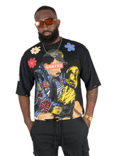 Load image into Gallery viewer, F154 GOAT Crop Tee - Black
