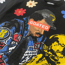 Load image into Gallery viewer, F154 GOAT Crop Tee - Black
