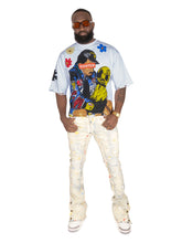 Load image into Gallery viewer, F154 GOAT Crop Tee - White
