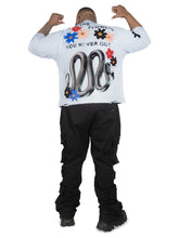 Load image into Gallery viewer, F154 GOAT Crop Tee - White
