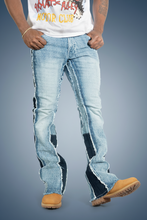 Load image into Gallery viewer, Pants | F1702 Phalon Stacked Jeans - Light Wash
