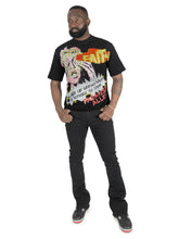 Load image into Gallery viewer, F172 Walk By Faith Box Tee - Black
