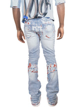 Load image into Gallery viewer, Jeans | F1733 Amoto Stacked Pants - Light Wash
