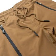 Load image into Gallery viewer, Pants | F1736 Zerelly Nylon Stacked Pants - Mocha
