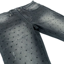 Load image into Gallery viewer, Jeans | F1746 Amoto Stacked Pants - Black
