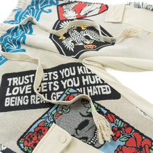 Load image into Gallery viewer, F1755 Brave Heart Tapestry Stacked Pants - Oat
