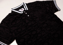 Load image into Gallery viewer, F178 Baroque Terry Polo - Black
