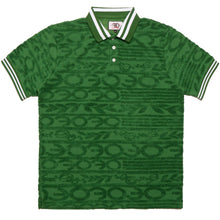 Load image into Gallery viewer, F178 Baroque Terry Polo - Green
