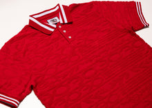 Load image into Gallery viewer, F178 Baroque Terry Polo - Red
