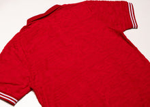 Load image into Gallery viewer, F178 Baroque Terry Polo - Red

