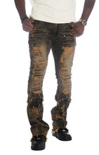 Load image into Gallery viewer, F1788 Rogue 36" Stack Jeans - Olive
