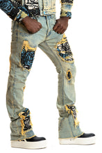 Load image into Gallery viewer, F1944 Cashay Tapestry Denim Jeans - Dirt
