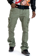 Load image into Gallery viewer, F2789 CASA DE Vegan Leather Pants - Green
