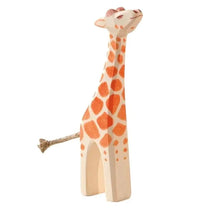 Load image into Gallery viewer, Wooden Animal Figures Handcrafted Elephant Lion Giraffe Toys - # BOT&amp;G512610002
