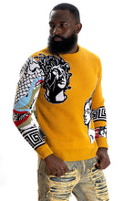 Load image into Gallery viewer, F405 Paradise Lost Knit Sweater - Wheat
